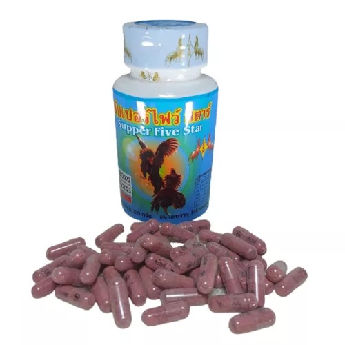SUPER FIVE STAR CỨNG XƯƠNG, TĂNG CƠ CHO GÀ ĐÁ