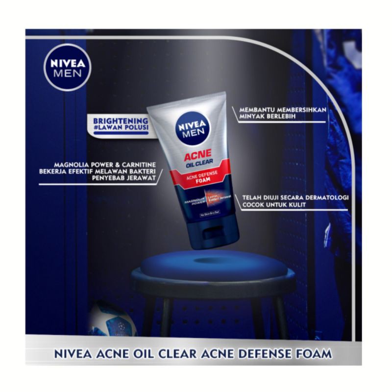 (Hàng Mới Về) Dầu Trị Mụn Nivea 100ml Dành Cho Nam