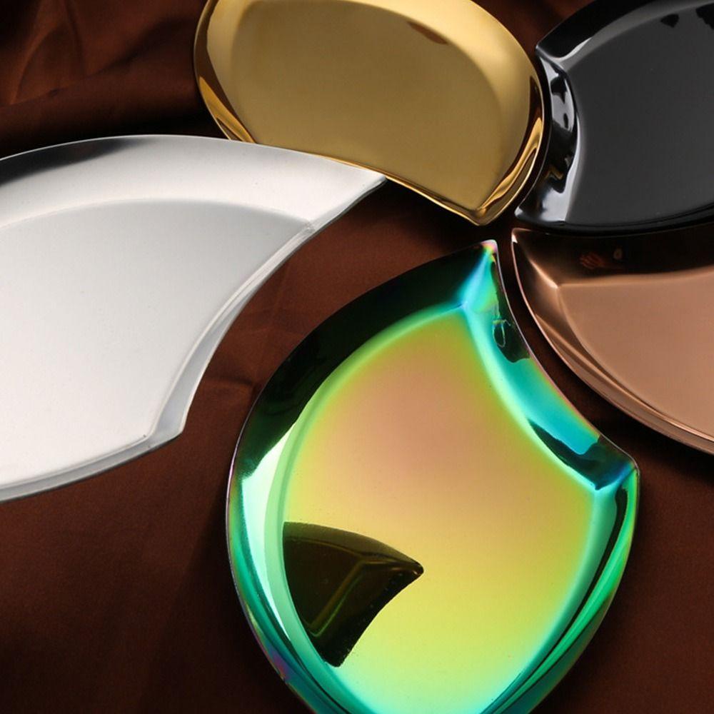 Khay Đựng Bánh Bằng Thép Không Gỉ Nhiều Màu Sắc