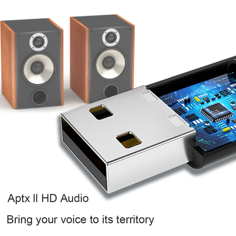 Zzz BT5.3 aptX Hiệu Suất Cao || Bộ Truyền Tín Hiệu USB Cho TV PC Laptop