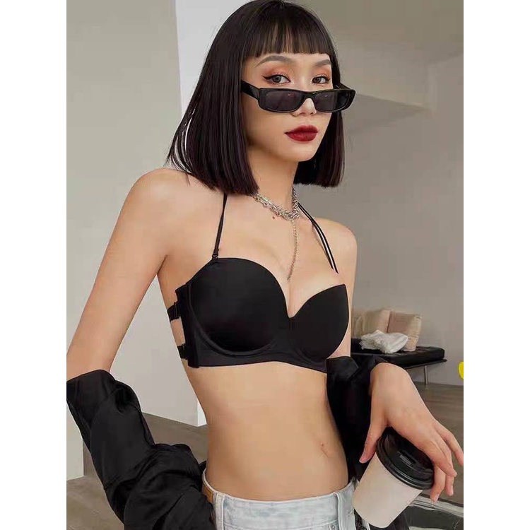 Áo lót nữ không dây cao cấp siêu nâng đẩy ngực chuyên mặc cho áo hở lưng ofelia