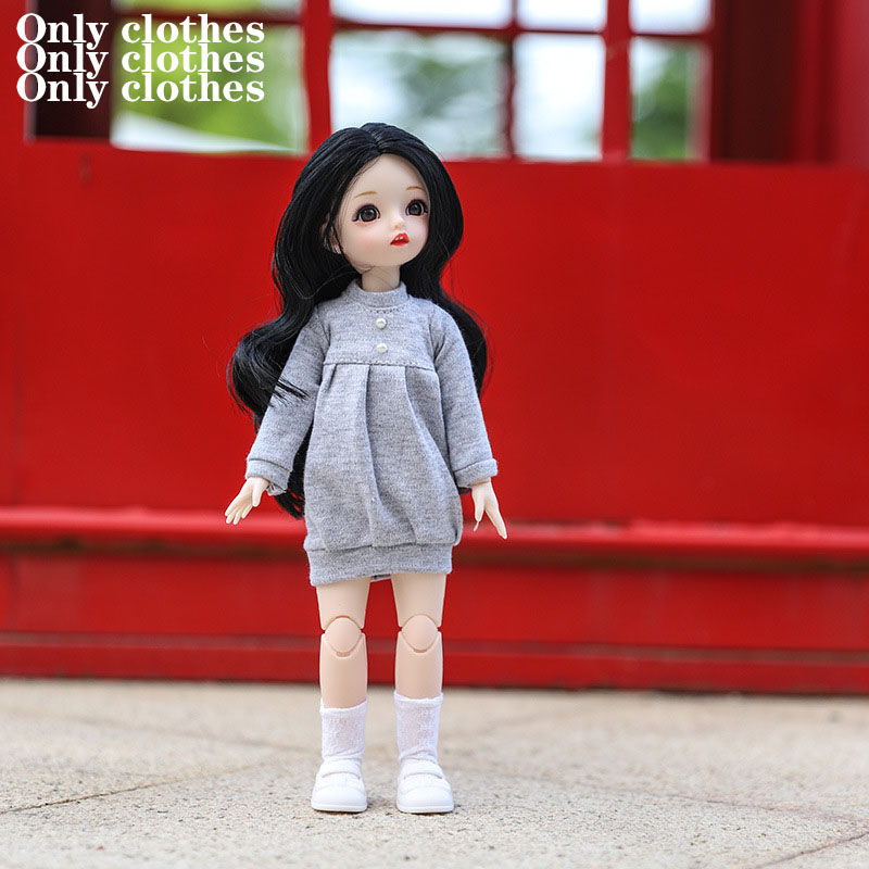 Trang phục đầm tỷ lệ 1/6 cho búp bê đồ chơi 30cm