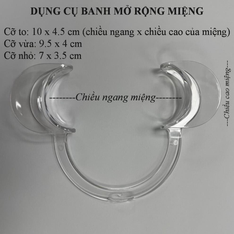Cái Banh, Mở Rộng Miệng, Môi Hình Chữ C, Giữ miệng mở để Dán Răng SeeMe beauty