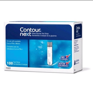 Que thử đường huyết contour next 1/hộp 100 que