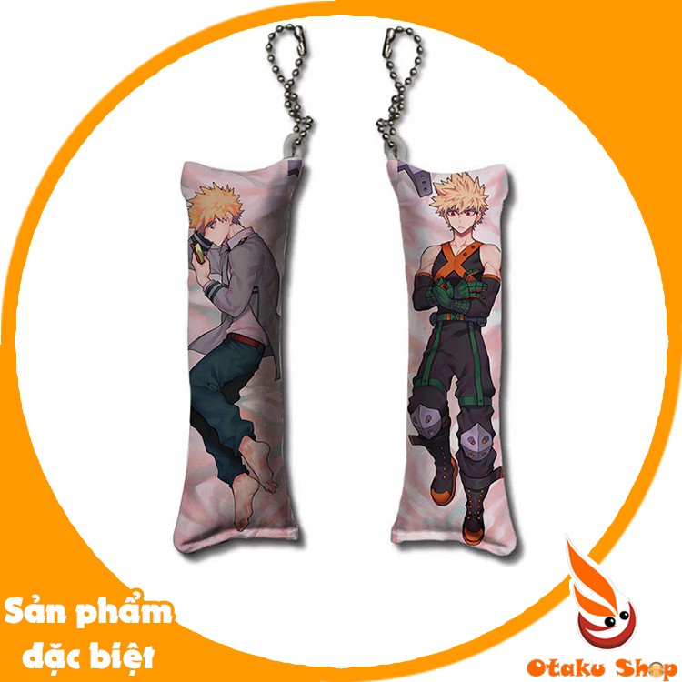 Móc khóa gối in hình Anime Boku No Hero Academia - My hero academia - Bakugou - Midoriya - Todoroki  - Otaku shop