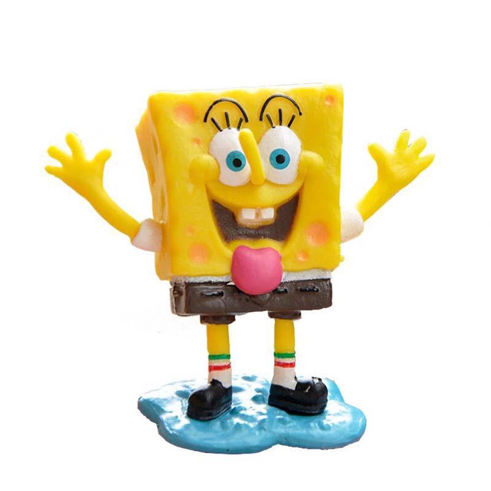 Bộ 8 Mô Hình Nhân Vật Hoạt Hình Patrick Star Sponge Trang Trí Bàn Làm Việc