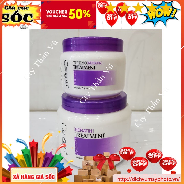 Kem hấp tóc phục hồi KERATIN Treatment Giúp Tóc Bóng Mượt Mà, Khôi Phục Tình Trạng Hư Tổn