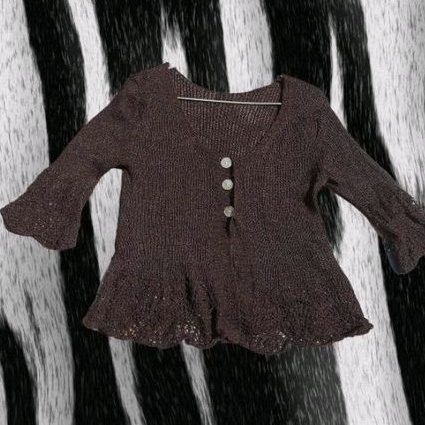 Áo crochet , len móc Nhật si