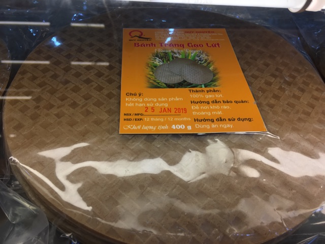 Bánh Tráng Lứt Quy Nguyên 400g