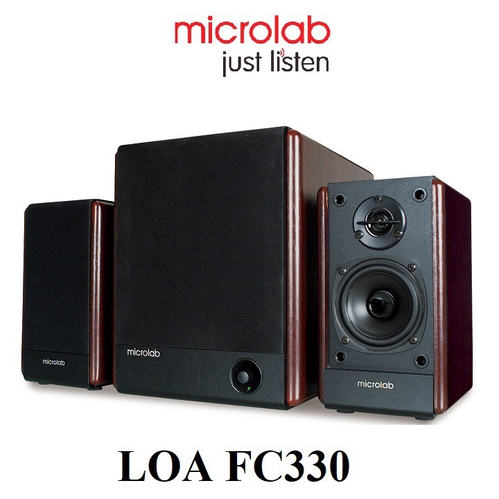 Loa Vi Tính Chính Hãng MICROLAB FC330 2.1 Thiết Kế Sang Trọng