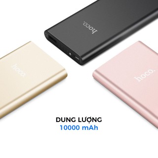 SẠC DỰ PHÒNG IPHONE ANDROID HOCO B16 METAL 10000 MAH