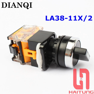 CÔNG TẮC XOAY LA38 2 VỊ TRÍ PHI 22