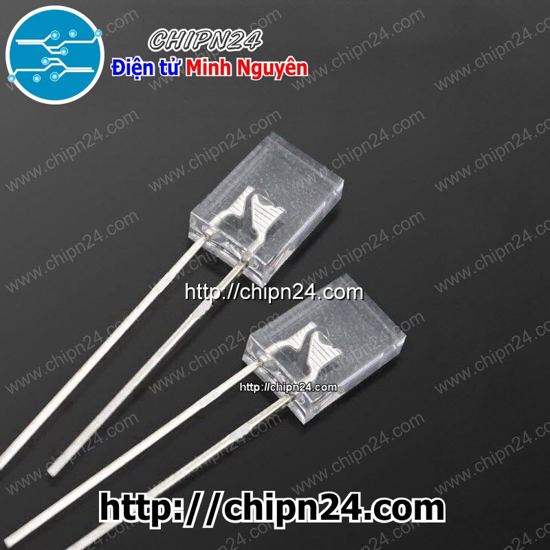 [25 CON] Led Dẹp 2x5x7mm Vỏ Trong (2x5x7) - [Chọn Loại]