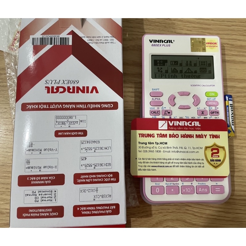 PIN VINACAL 680EX PLUS