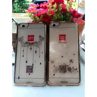 Ốp dẻo iphone 6 6s 7 7 plus đính đá cao cấp uyitlo
