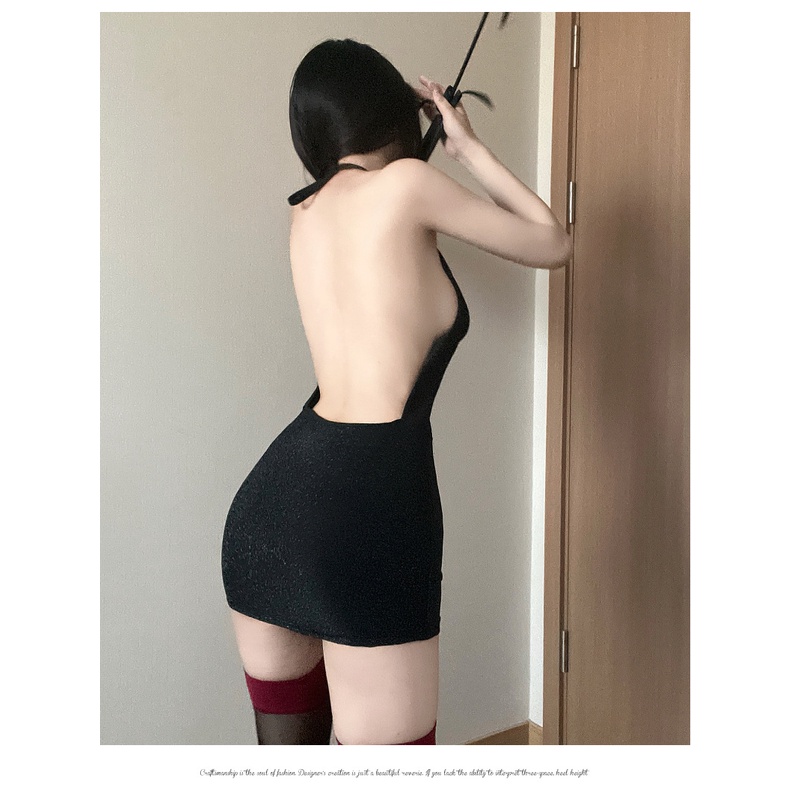 Đầm ngủ show V1 mix dây xích TuTu L397