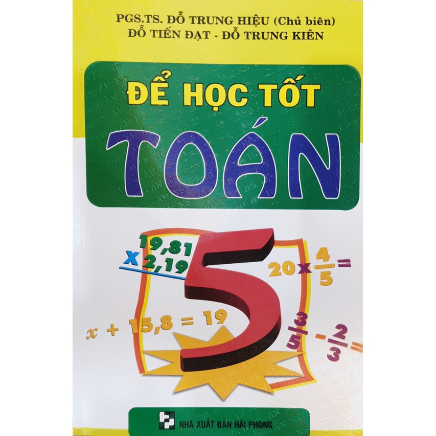 Sách - để học tốt toán 5