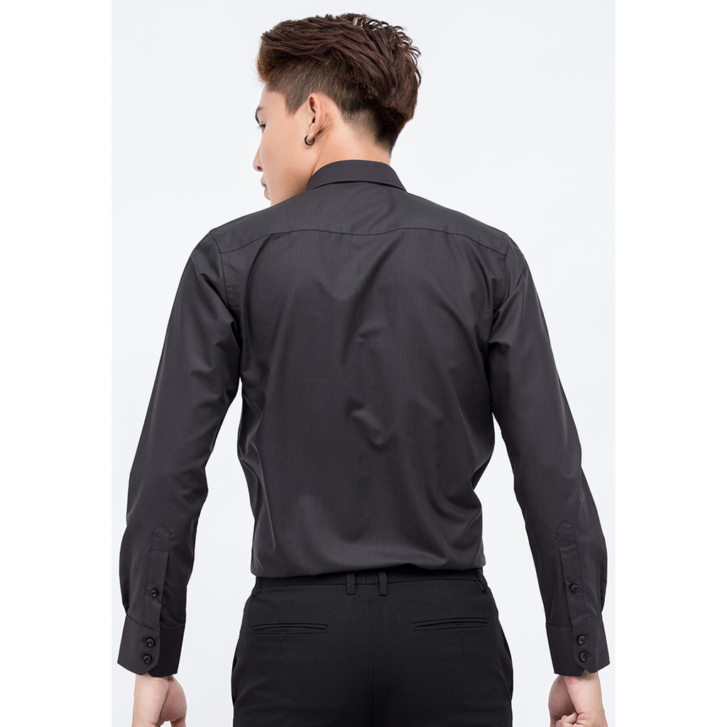 Áo Sơ Mi Dài Tay Màu Tencel-Spun Regular Fit 325 Vĩnh Tiến - VM5-G503
