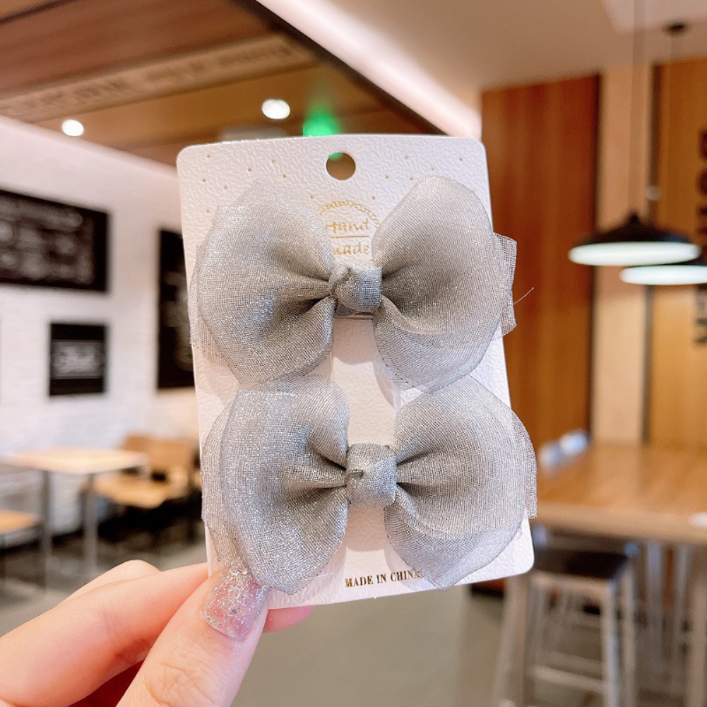 Kẹp Tóc Mái Thiết Kế Hình Học Màu Sắc Ngọt Ngào Xinh Xắn Cho Bé Gái