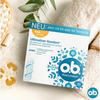 Tampon OB normal 3 giọt 64 nút