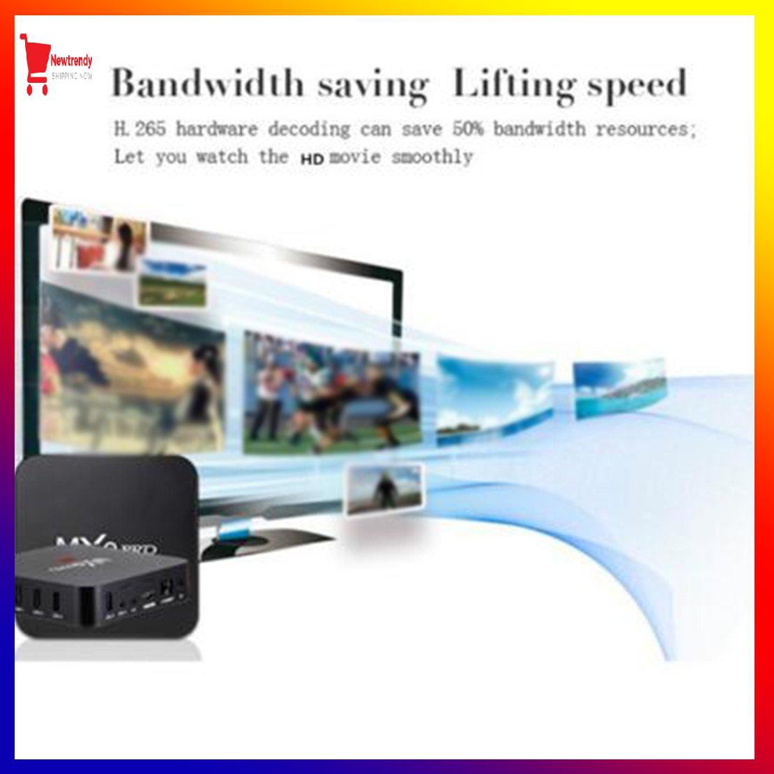 Hộp Tv Thông Minh 1000 Kênh Mxqpro Rk3229 Android 7.1k 1g + 8g Amlogic 4-core Cho Tv Box Android Uk Au Us Uk