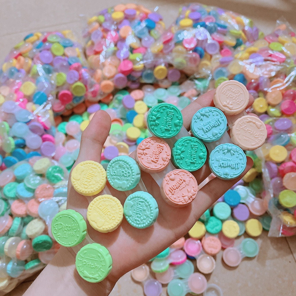 Khay Đơn Đựng Lens Mắt 1k [Màu Ngẫu Nhiên]