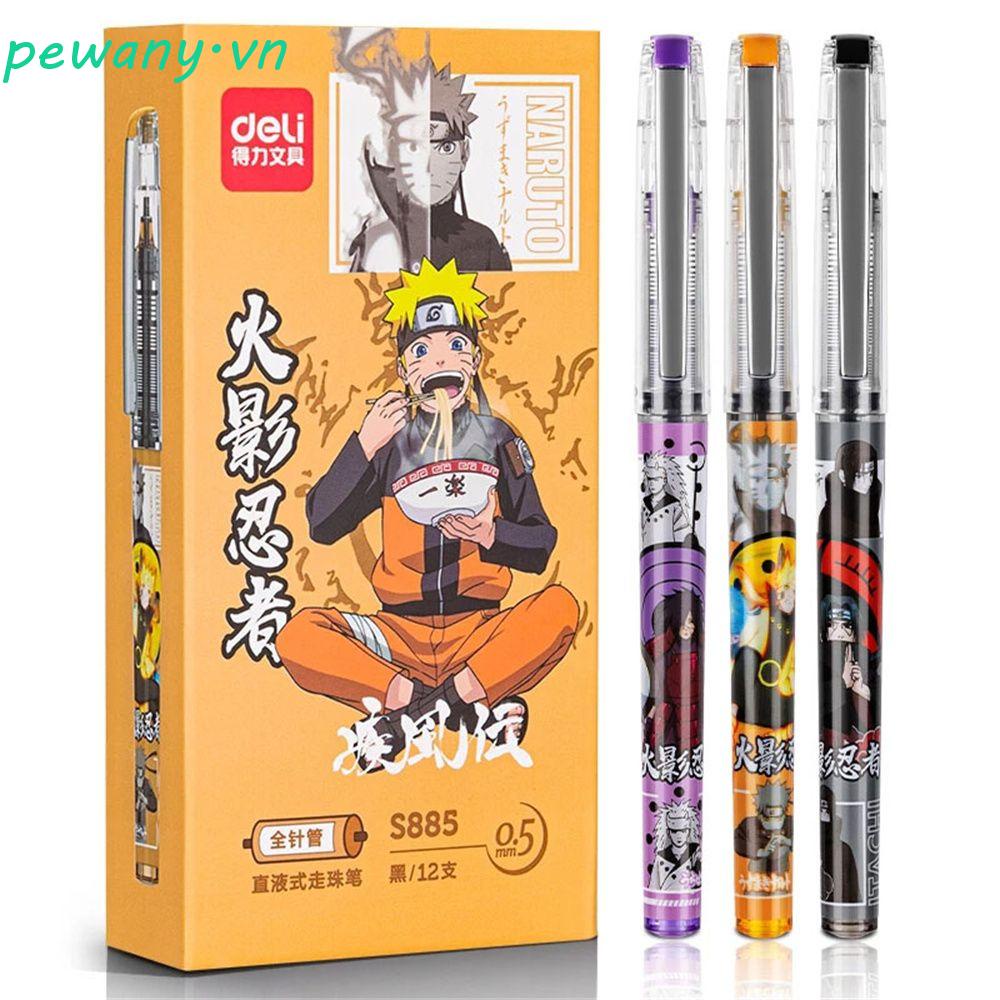 Bút Gel Hình Nhân Vật Anime Naruto Dễ Thương Dành Cho Trường Học