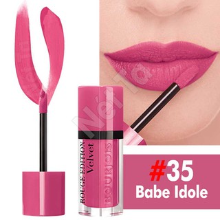 Son kem Bourjois Velvet màu đẹp tự nhiên, son mỏng nhẹ và lâu trôi