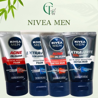 Sữa rửa mặt nivea men tuýp 100g