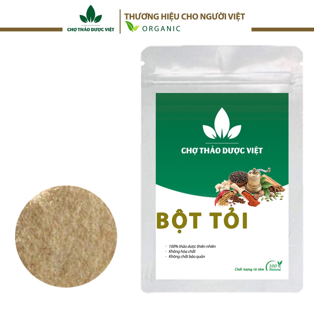 Bột tỏi nguyên chất 1kg (gia vị ướp thịt nướng, nguyên liệu nấu ăn) - Chợ Thảo Dược Việt