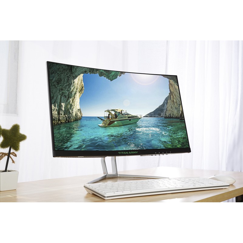 Màn hình Cong titan C24 144hz ips full viền bh 12 tháng | BigBuy360 - bigbuy360.vn