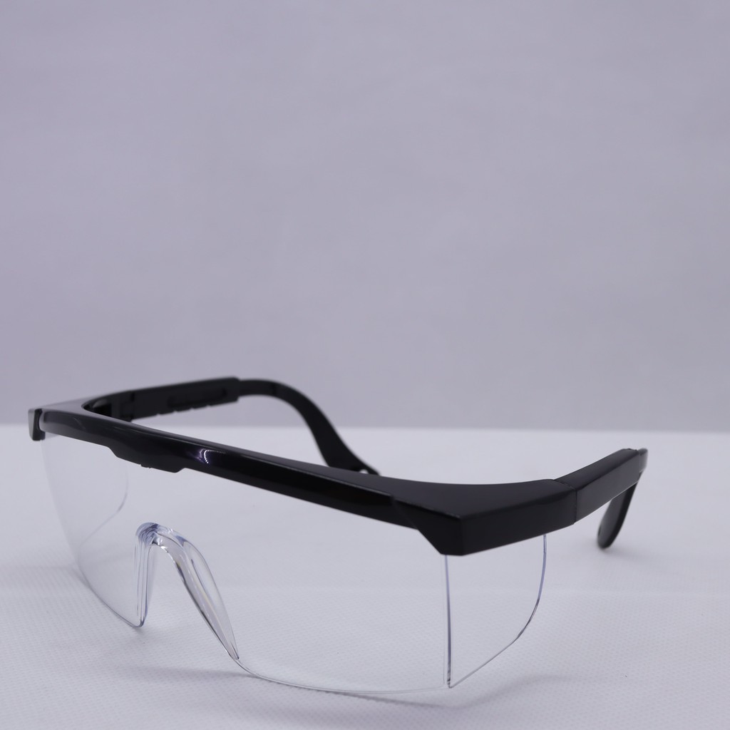 Kính bảo hộ Everest EV105 (2 màu trắng/đen) Kính chống bụi,chống tia UV,chống trầy xước,chống đọng sương,bảo vệ mắt[FFD]