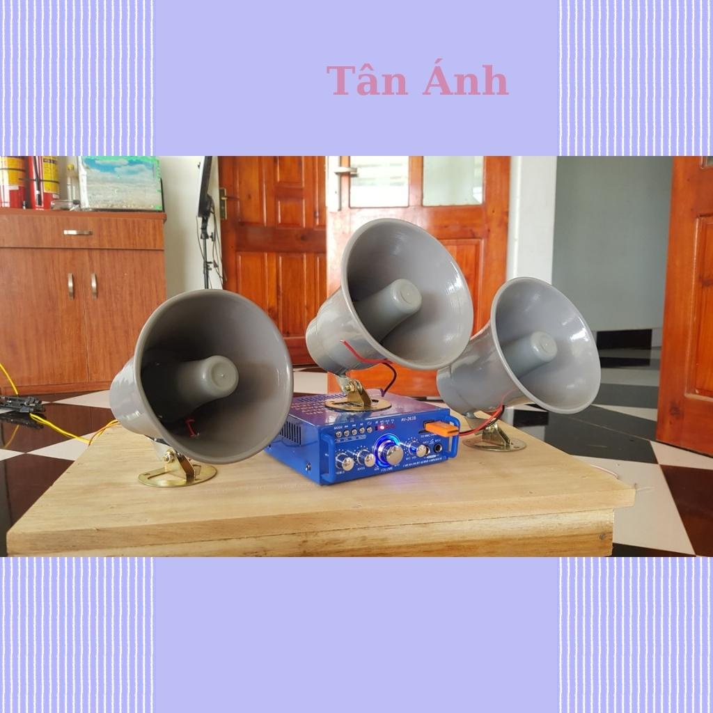 Loa phóng thanh bát nhôm 5w chuyên bẫy chim đêm