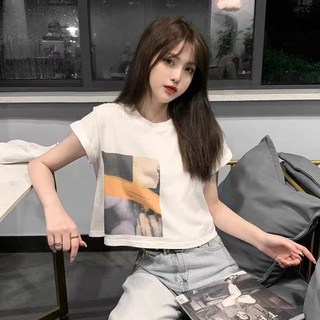 Áo croptop ngắn tay