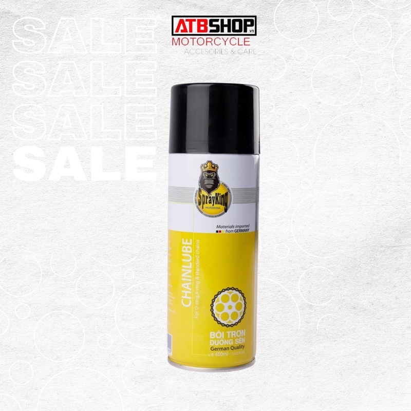 Dưỡng sên SprayKing chai xịt dung dịch gốc dầu dung tích 400ml