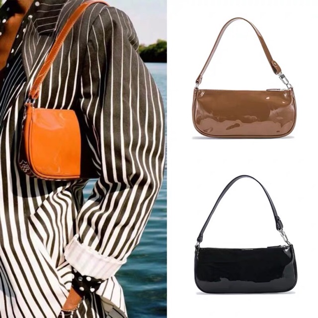 [GB-02] [SẴN - GIÁ RẺ NHẤT THỊ TRƯỜNG] Túi xách kẹp nách da bóng hot trend màu mới (HÌNH THẬT CUỐI) | BigBuy360 - bigbuy360.vn