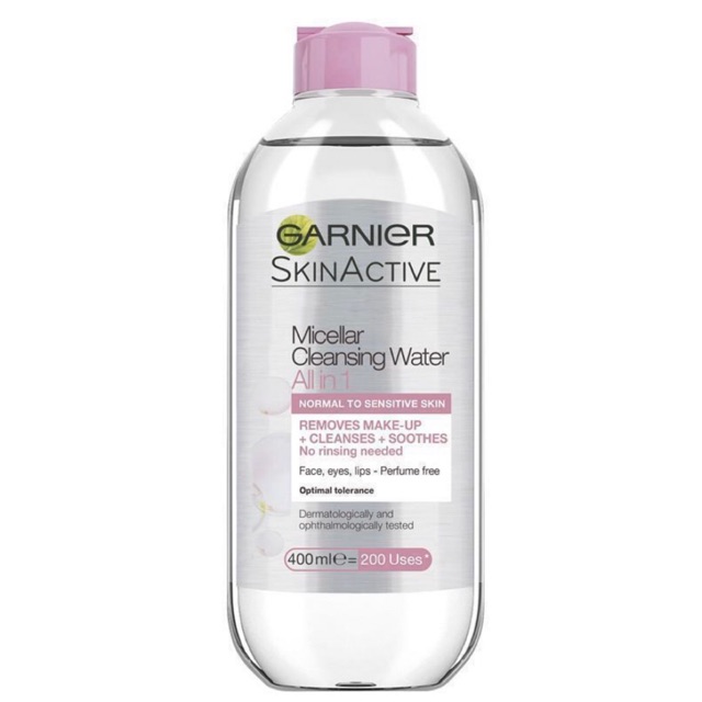 NƯỚC TẨY TRANG GARNIER HỒNG 400ml
