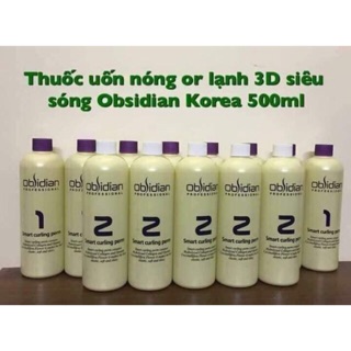 Cặp uốn lạnh Obsidian 3D 500ml*2