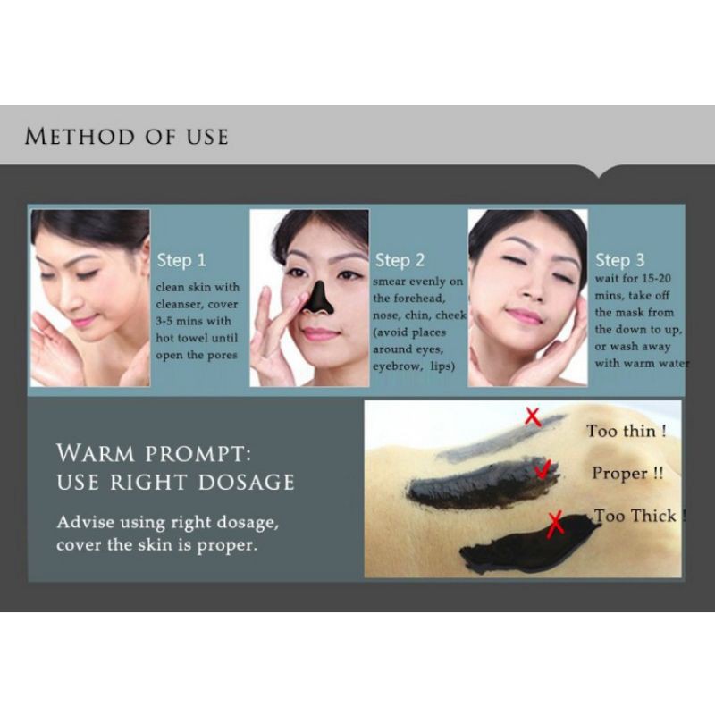 Gói Gel lột mụn Black Head mụn mũi mụn đầu đen