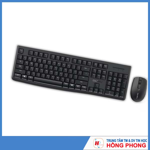 Bàn phím chuột không dây Wireless Dareu 186G