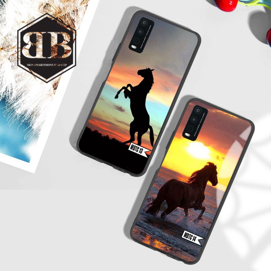 Ốp lưng kính cường lực Vivo Y20 / Y20S / Y12S mã đáo thành công