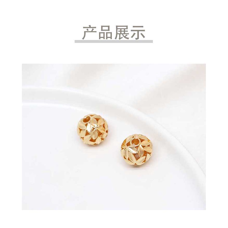 Hạt Ngọc Trai Hình Lá Tre 18K Dùng Làm Trang Sức diy