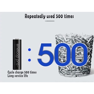 Pin Sạc ENELOOP PRO AA 2550mAh - 4Viên