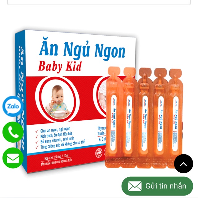 Siro Ăn Ngủ Ngon Baby Kid