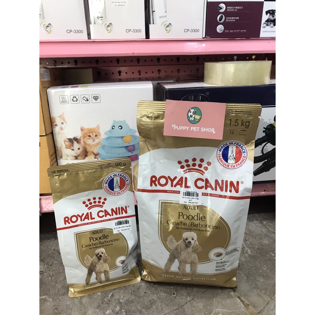 Royal Canin Poodle Adult Thức Ăn Dành Cho Poodle Trên 10 Tháng Tuổi