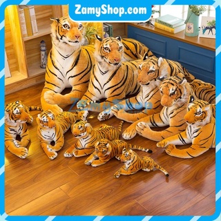 🐯🐯HỔ VÀNG NHỒI BÔNG 3D SIÊU THẬT - 40 cm🐯🐯