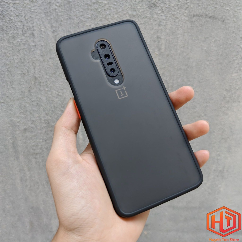 Ốp lưng Oneplus 7 Pro , 7T Pro , 8T trong nhám viền màu