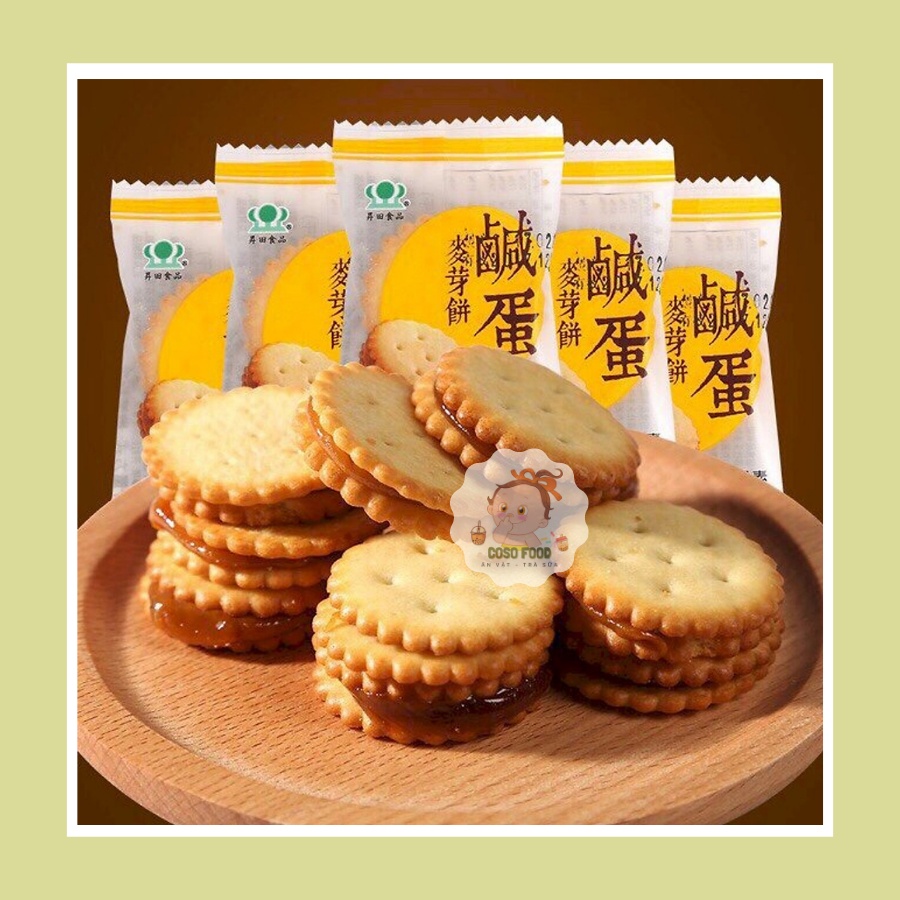 Bánh quy trứng muối, phô mai Đài Loan [GIAO NGAY] - Bánh qui trứng muối dẻo Đài Loan