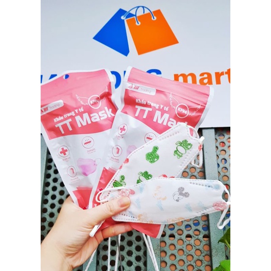 KHẨU TRANG TRẺ EM KF94 ĐỦ MÀU SẮC - DÀNH CHO BÉ SƠ SINH DƯỚI 1 TUỔI | BigBuy360 - bigbuy360.vn