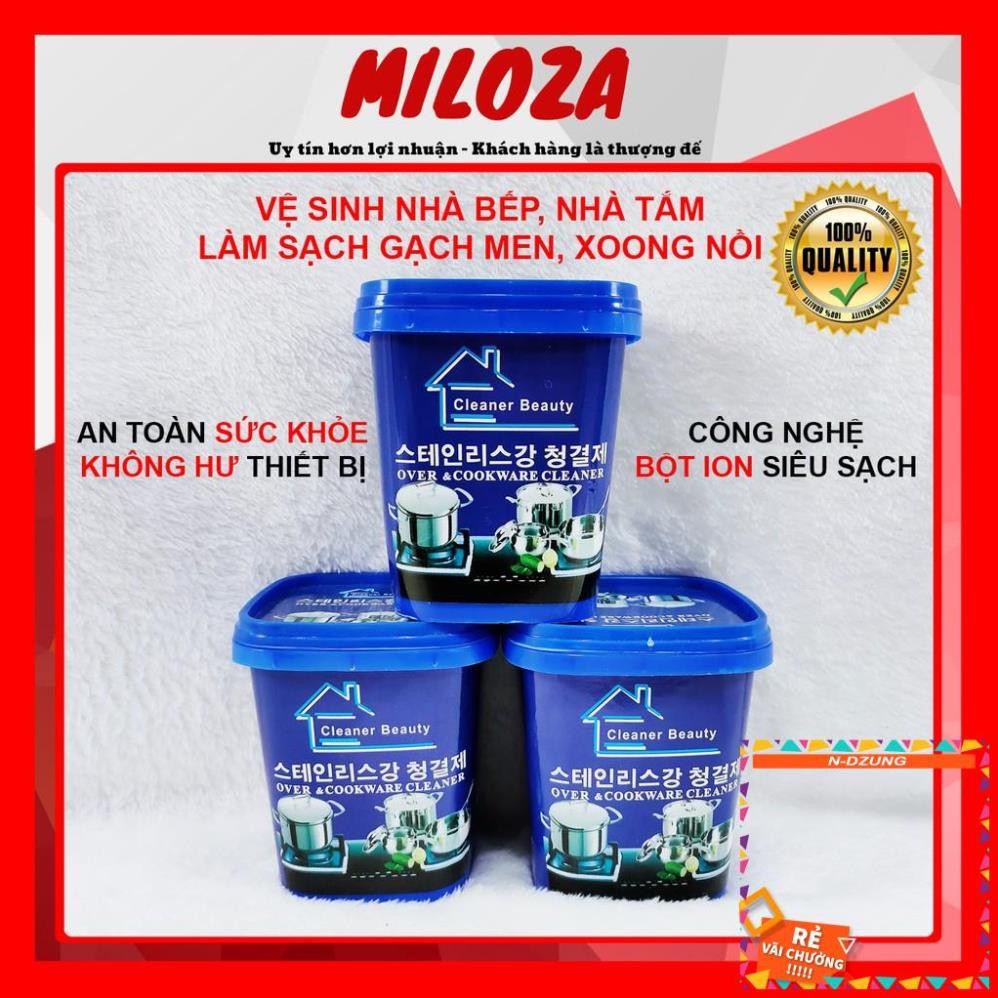 [SIÊU TẨY TRẮNG] Vệ Sinh Nhà Bếp, Nhà Vệ Sinh, Gạch Men, Đồ Gia Dụng - Tẩy Trắng Xoong, Nồi, Vòi Rửa - KOREA - MILOZA